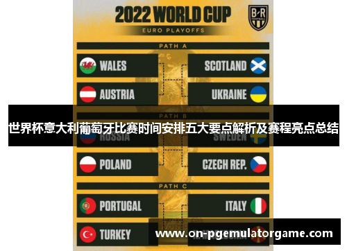 世界杯意大利葡萄牙比赛时间安排五大要点解析及赛程亮点总结