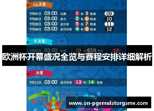 欧洲杯开幕盛况全览与赛程安排详细解析